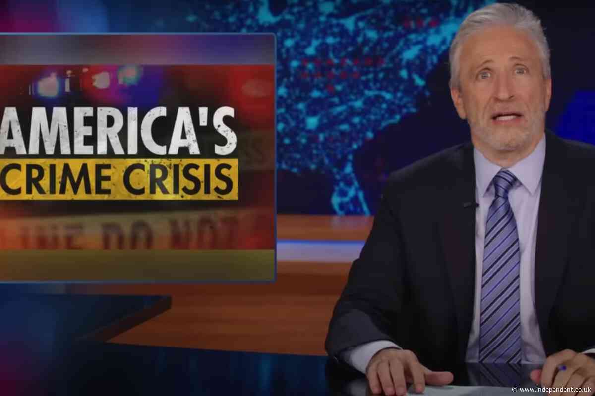 Jon Stewart takes aim at Republicans’ gun crime narrative: ‘Feelings don’t care about your facts’