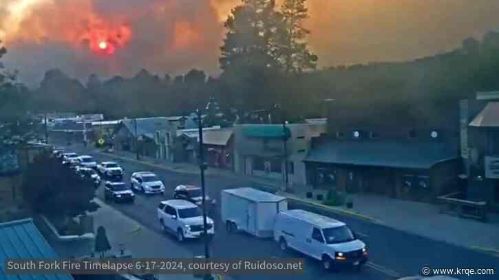 VIDEO: Timelapse of South Fork Fire on June 17, 2024