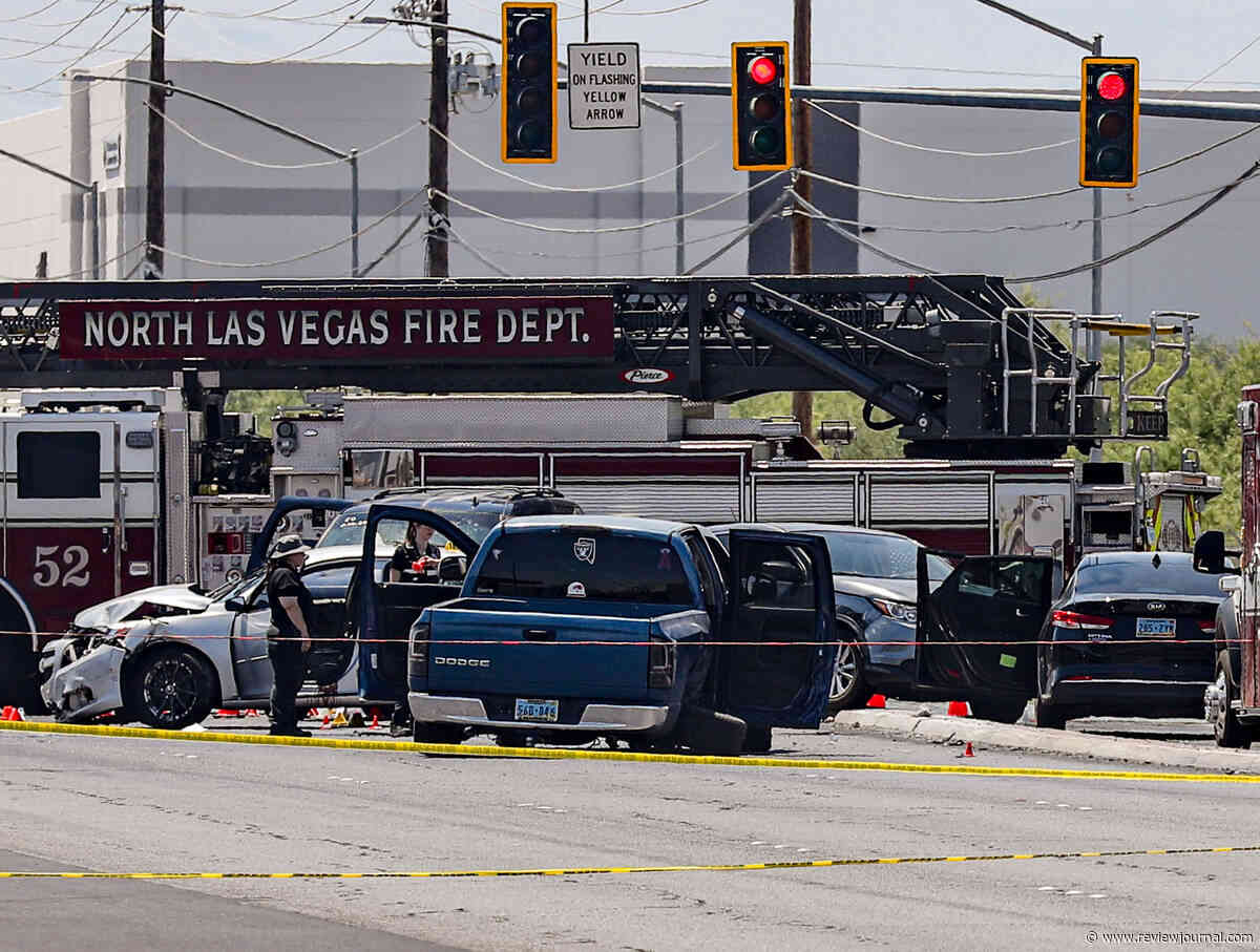 Armed motorist shot, killed by North Las Vegas police officers identified