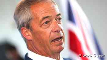 Nigel Farage threatens legal action against candidate vetting company