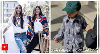 Sonam's son Vayu gets styled by masi Rhea Kapoor
