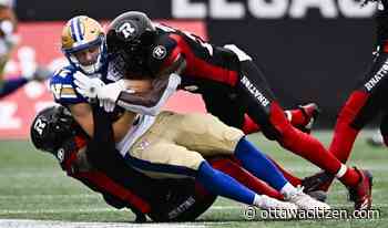 BULLIES OF BANK ST: Redblacks take aggressive attitude on the road into to face champs
