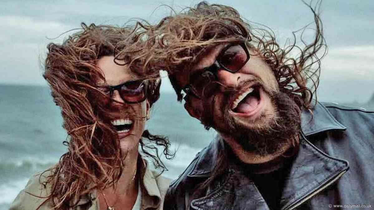 Jason Momoa, 44, makes rare comments about his girlfriend Adria Arjona, 32, as he shares how they like to spend their alone time together