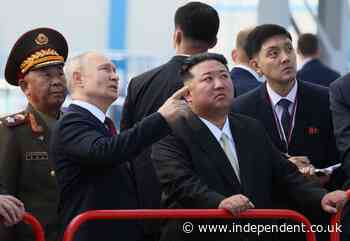 Ukraine-Russia war – live: Vladimir Putin lands in North Korea as he ‘praises dictator Kim Jong-un’