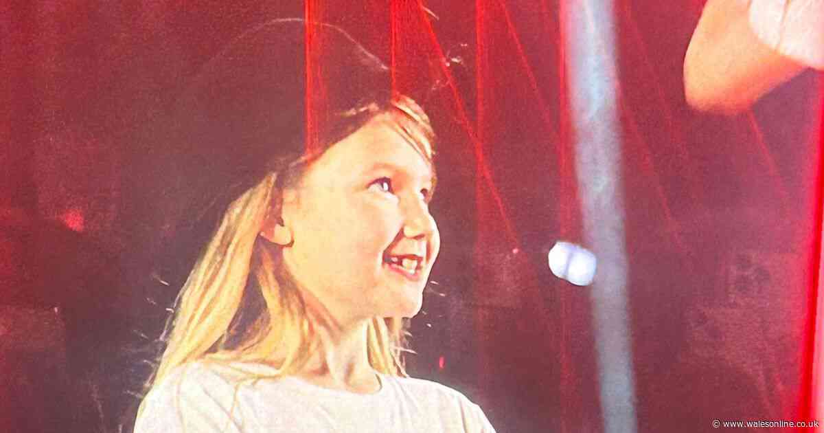 This little girl just had the best surprise ever at the Taylor Swift gig in Cardiff