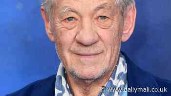 Sir Ian McKellen reveals he is 'looking forward to returning to work' after acting legend, 85, tripped and fell off the stage during his West End show