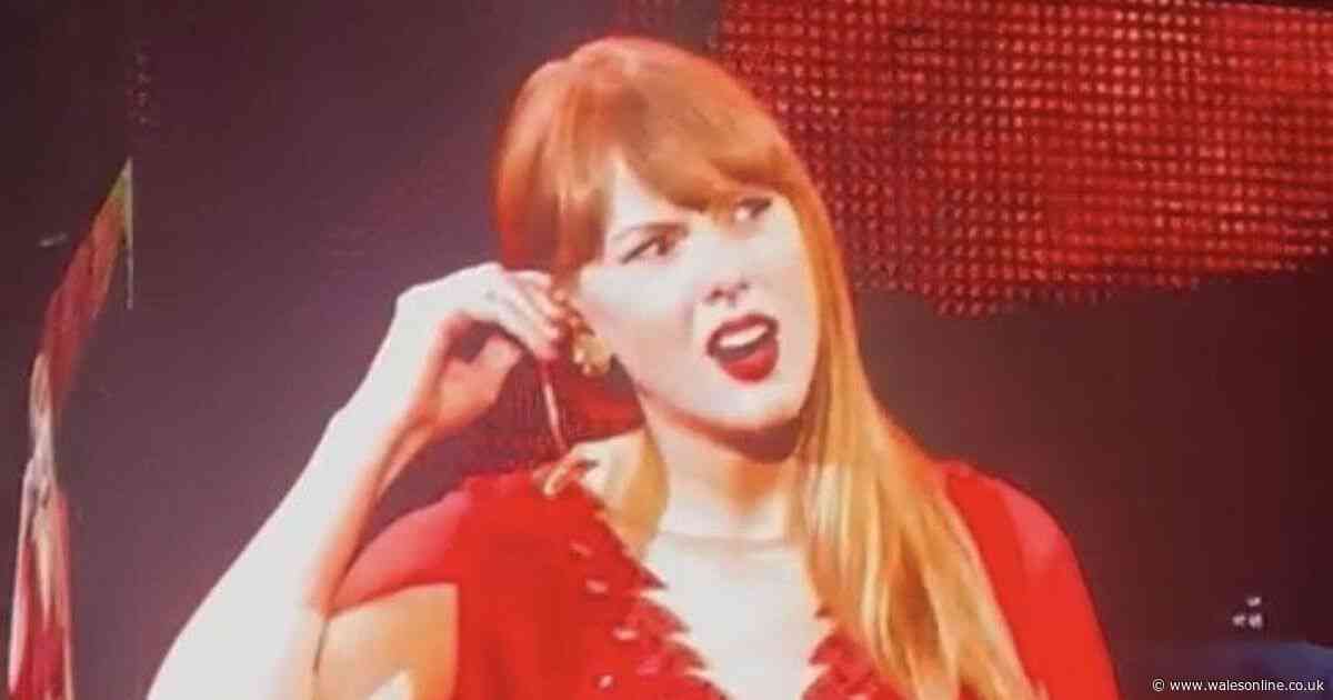 Moment Taylor Swift is left speechless by Eras Tour crowd in Cardiff