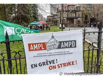 Academic conferences abandon McGill over law professors' strike