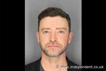 Cops release Justin Timberlake’s mugshot after DWI arrest