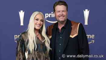 Gwen Stefani, 54, says husband Blake Shelton is her 'everything' on his 48th birthday as she shares cute videos of her kissing the country singer