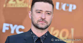 Justin Timberlake es acusado de conducir ebrio en Nueva York