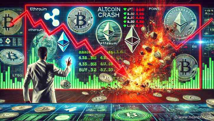 Expert Forecasts Altcoin Market Crash, Suggests Optimal Buy-In Points For Top 10 Cryptos