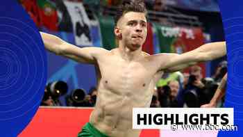 Highlights: Portugal leave it late to beat Czech Republic