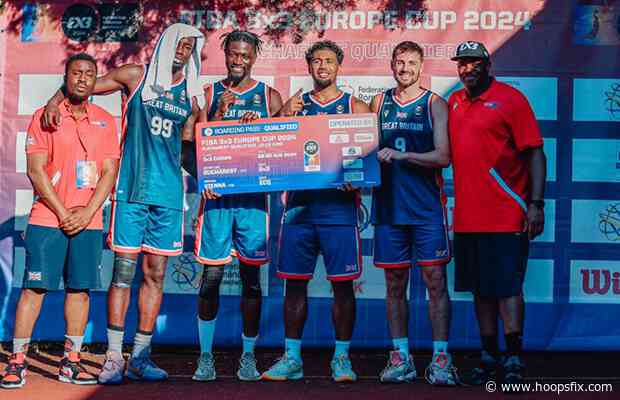 GB Men advance to FIBA 3×3 Europe Cup for first time