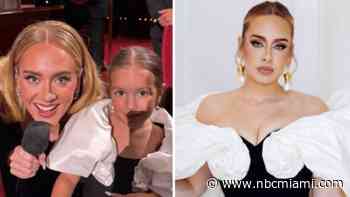 South Florida girl dressed as ‘Mini Adele' has unforgettable moment with singer at Vegas show