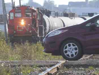 Passenger of car hit by train at Richmond crossing sues CNR for injuries