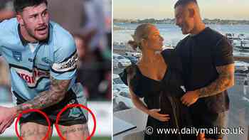 Anger, a photo-deleting spree and 'no excuses': The full, inside story of the fallout from young footy player Joshua Taylor-Myles' vile thigh tattoos - as the foul slurs on his legs spark uproar