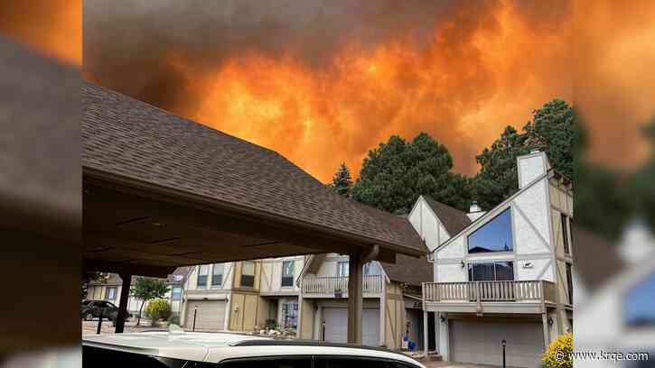 ‘The sun was just fiery red,’ Lubbock couple evacuates Ruidoso home while wildfires ravage through village
