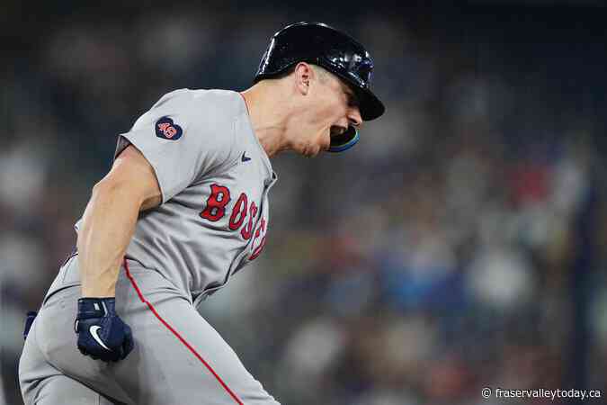 O’Neill homers again, Red Sox come back to edge the Blue Jays 4-3