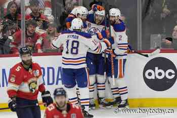 McDavid, Oilers hang on to beat Panthers 4-3 and force Game 6 in Stanley Cup final