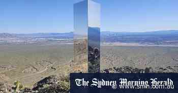 Another ‘alien’ monolith appears, this time atop a remote desert mountain