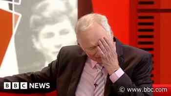 BBC's Nick Owen left in tears by son's MBE message