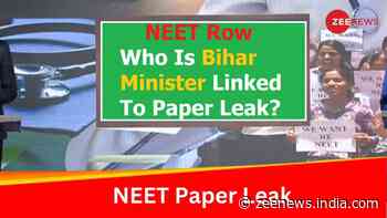 NEET Exam Row: Paper Leak Accused`s Link With Bihar Minister Surfaces During Investigation