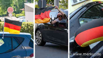 EM-Schmuck und Deutschland-Flagge am Auto: Wann ein Bußgeld droht – und Ärger mit der Versicherung