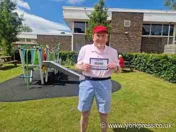 Brian Hall, 91, trains for first York Race For Life 10k