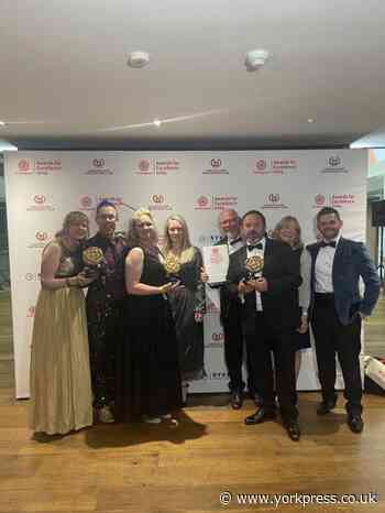 Four York businesses win big at VisitEngland awards