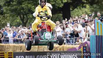 Red Bull Soapbox Race road closures in Alexandra Palace