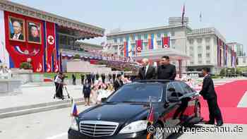 Putin-Besuch in Pjöngjang: Eine Zeremonie für "unbesiegbare Freunde"