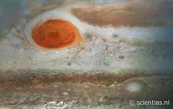 Jupiters beroemde Grote Rode Vlek lijkt toch jonger dan gedacht