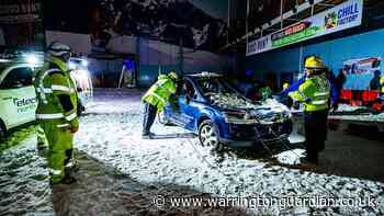 Cheshire's emergency services train for winter storm weather incident