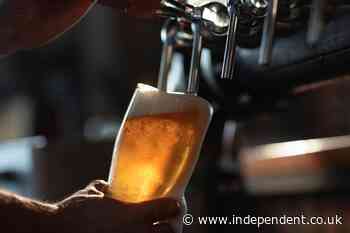 How much would a pint of beer cost by 2040 if inflation stayed at levels seen over the past year?