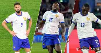 Fransen druk met vraag wie Mbappé moet vervangen tegen Oranje: Giroud, Thuram of Kolo Muani