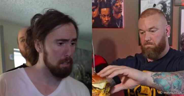 Game Of Thrones star The Mountain challenges Asmongold to swap diets