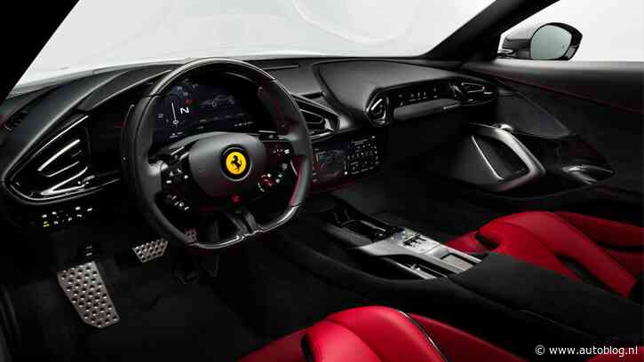 Ferrari kapt gewoon helemaal met navigatiesysteem