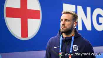 Luke Shaw is major doubt for England's second Euro 2024 clash with Denmark, with Man United left-back STILL not training with his team-mates