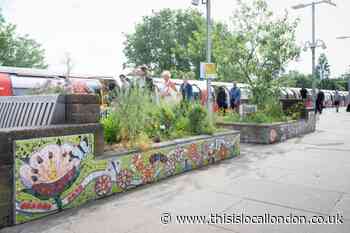 Kilburn station introduces colourful new art mosaics