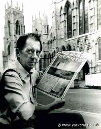 'Great memories of 1984 Minster fire - and a photo of my friend Barry'