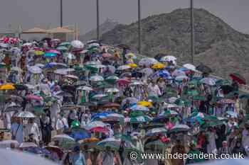 Hundreds of Hajj pilgrims die as temperatures touch 51C in Saudi Arabia