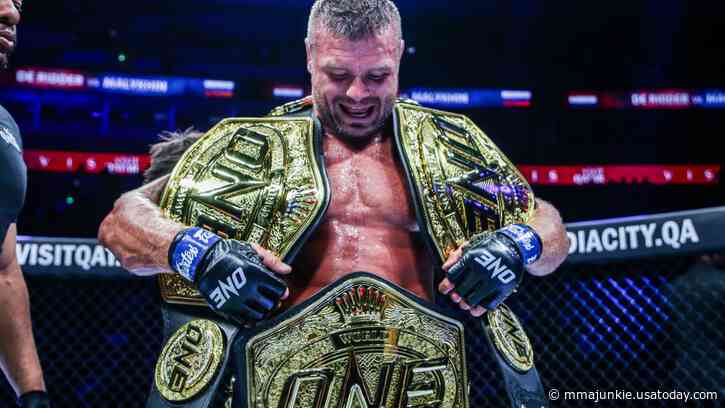 ONE Championship triple champ Anatoly Malykhin defends heavyweight belt vs. 'Reug Reug' at ONE 169 in Atlanta