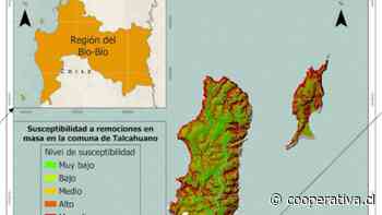 Nueva cartografía muestra los puntos de riesgos de remoción en masa del Gran Concepción