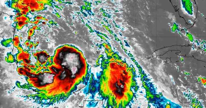 Map shows first tropical storm of season heading for US with severe flooding