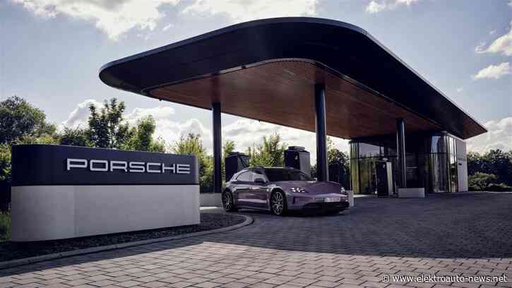 Porsche eröffnet Lade-Lounge an der A9 bei Ingolstadt