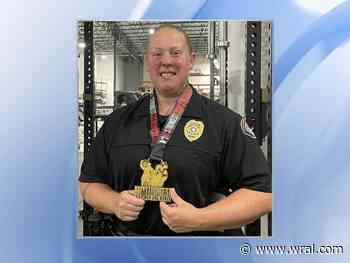 Wake Forest officer is North Carolina's strongest woman💪