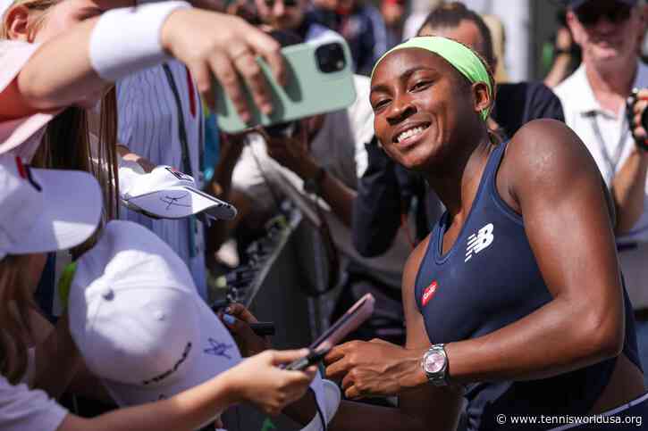 Coco Gauff challenges her boyfriend in a particular face/off