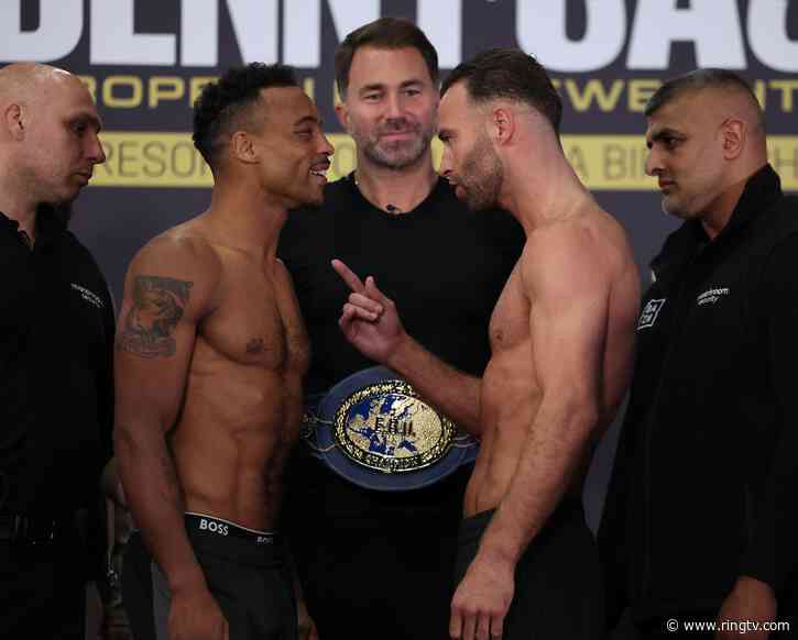 Tyler Denny, Felix Cash Make Weight For DAZN NXTGEN Headliner in Birmingham