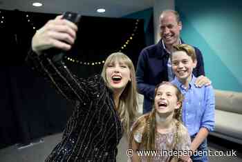 Royal news – live: Taylor Swift takes selfie with Prince William, George and Charlotte at concert in Wembley